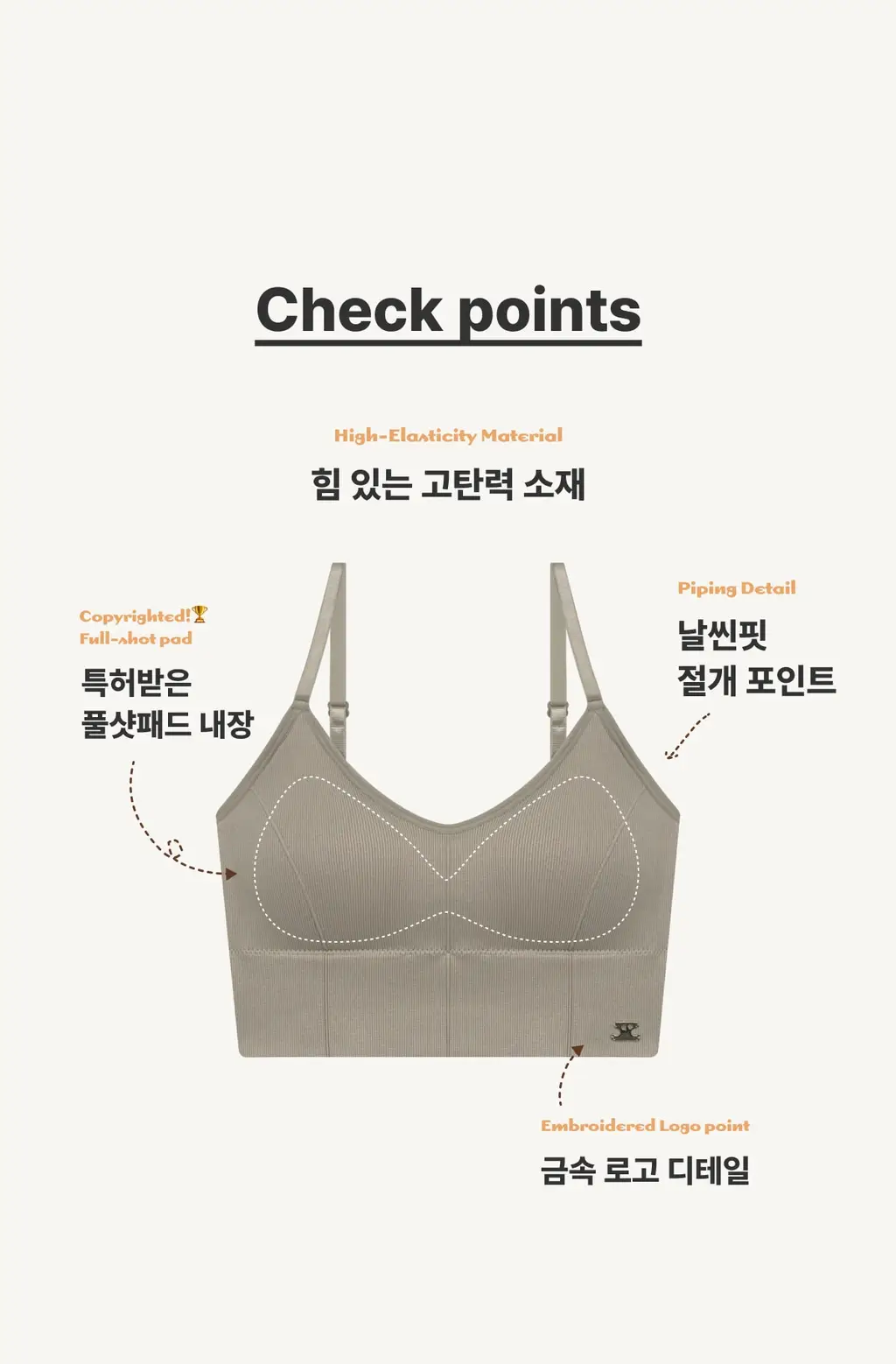 [추가패드증정] 도로시와 풀샷브라 볼륨업 서포트 상세페이지 6